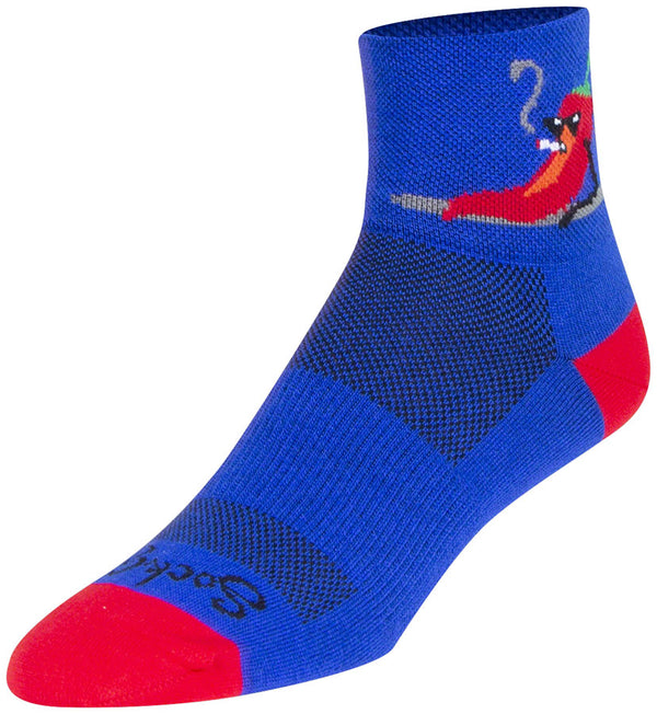 SockGuy Classic Smokin HotSocks - 3" Large/X-Large