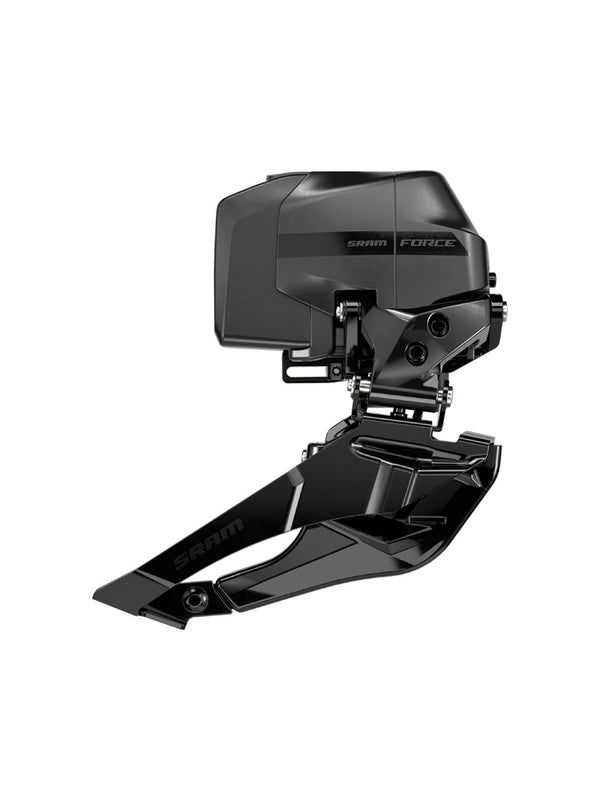 Front Der SRAM Force AXS Braze-on Black/Chrome