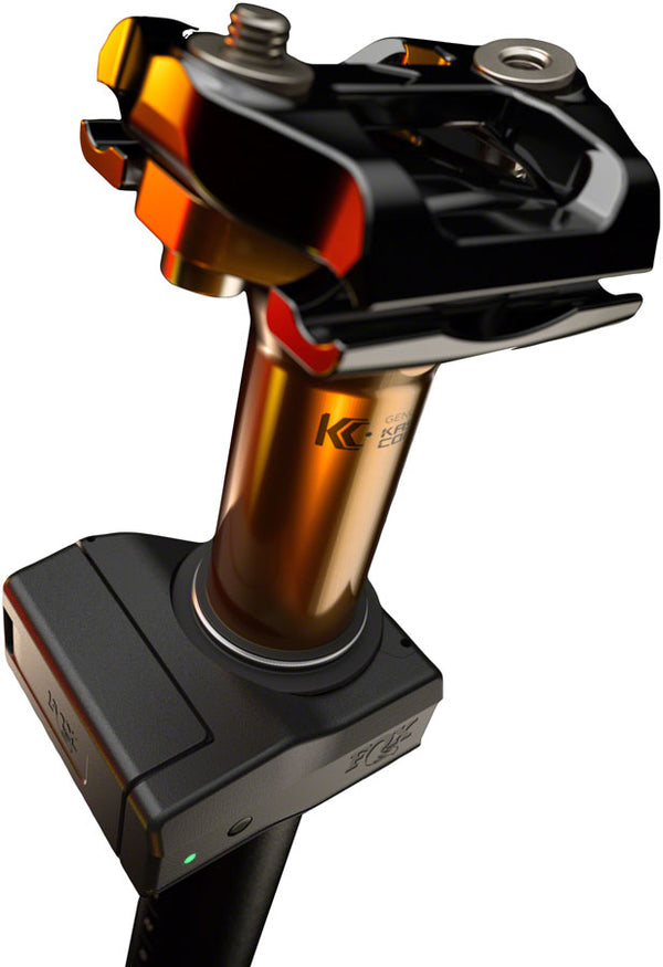 FOX Transfer Factory Neo Wireless Dropper Seatpost - 30.9 mm 175 mm Internal Routing Kashima Coat