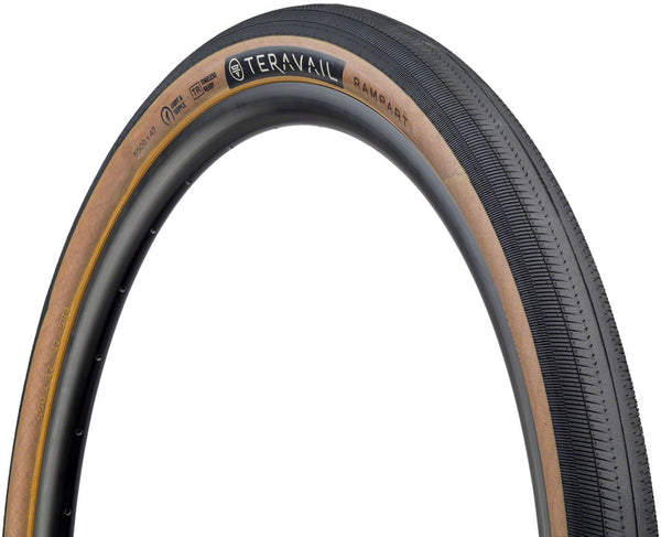 Teravail Rampart Tire - 650b x 47 Tubeless Folding Tan Light and Supple