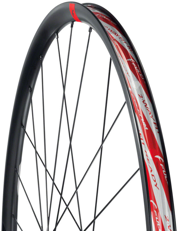 Fulcrum Racing 6 DB Front Wheel - 700c 12 x 100mm Center-Lock Disc Black