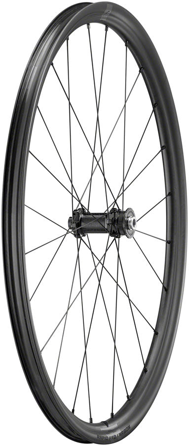 Fulcrum Rapid Red Carbon Front Wheel - 700c 12 x 100mm Center-Lock Disc BLK