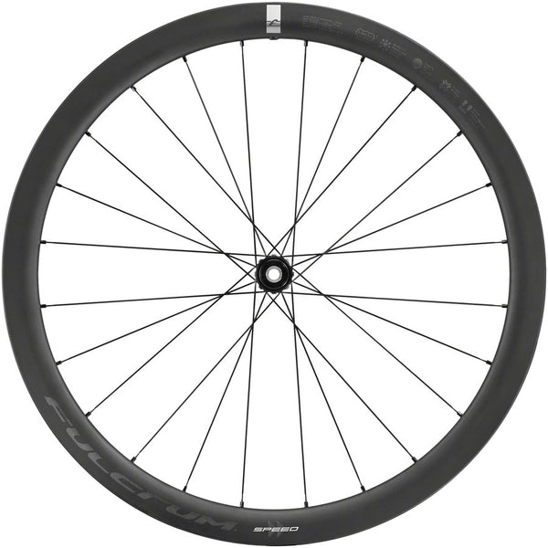 Fulcrum Speed 42 Front Wheel - 700 12 x 100mm CenterLock Black