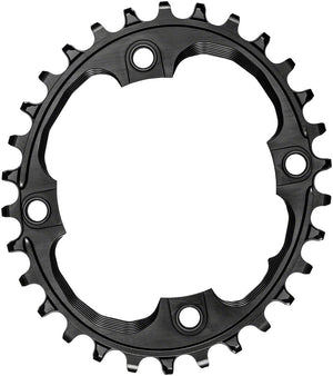 absoluteBLACK Oval 94 BCD 4-Bolt Chainring 30t