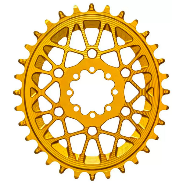 Absolute Black Oval SRAM T-Type DM 8-Hole Boost Chainring 36TGld