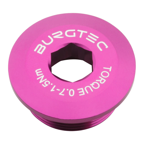 Burgtec Shimano Crank Bolt - Purple Rain