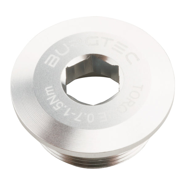 Burgtec Shimano Crank Bolt - Rhodium Silver