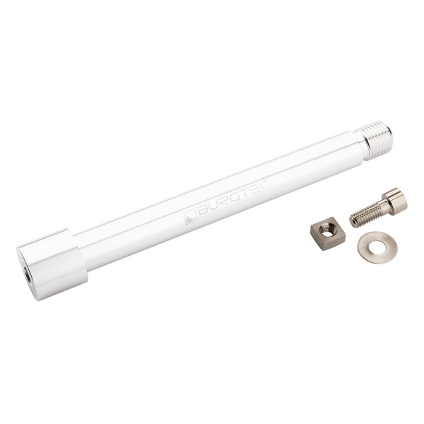 Burgtec Fox Fork 2021+ Axle 15x110mm - Rhodium Silver