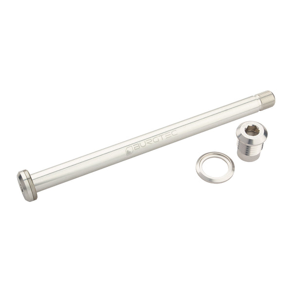 Burgtec Yeti Boost Rear Axle 12x174mm - Rhodium Silver