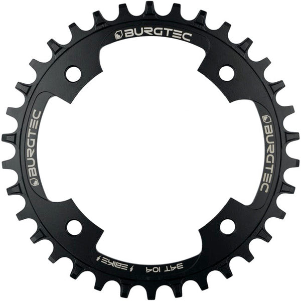 Burgtec E-Bike Steel Thick Thin Chainrings 34T 104mm BCD Outside Fit