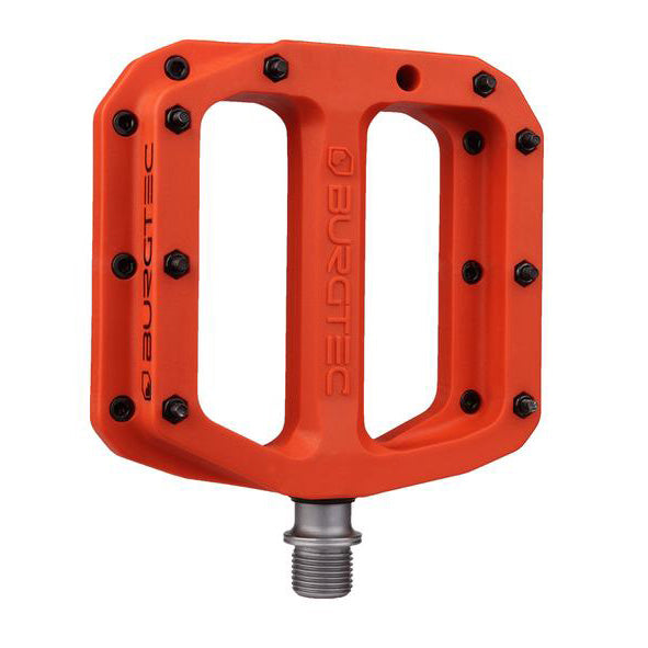 Burgtec MK4 Composite Pedals Iron Bro Orange