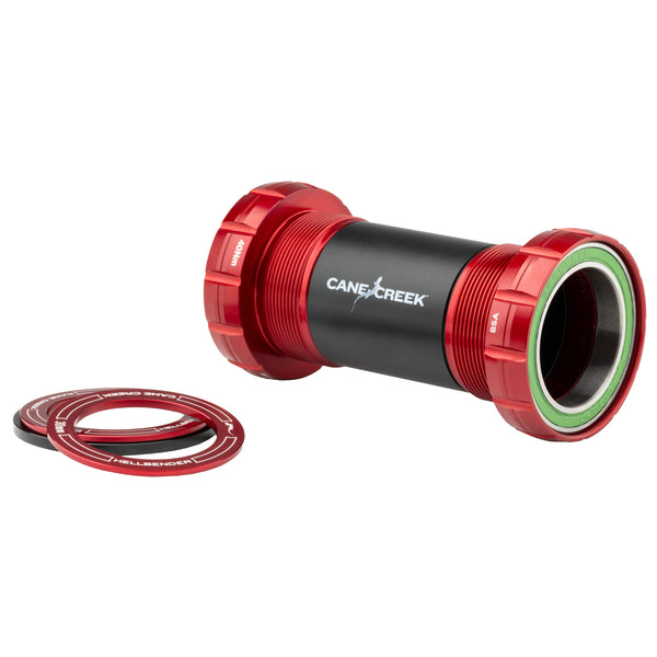 Cane Creek Hellbender 70 Bottom Brackets 30mm Red BSA