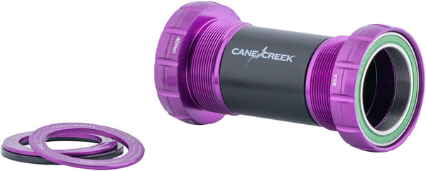 Cane Creek Hellbender 70 Bottom Brackets DUB Purple BSA