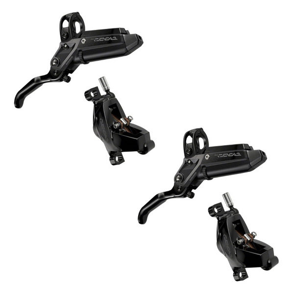 SRAM Code Silver Stealth Brakeset, Front & Rear, Black