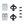 Shimano SPD Cleat Set (Pair)