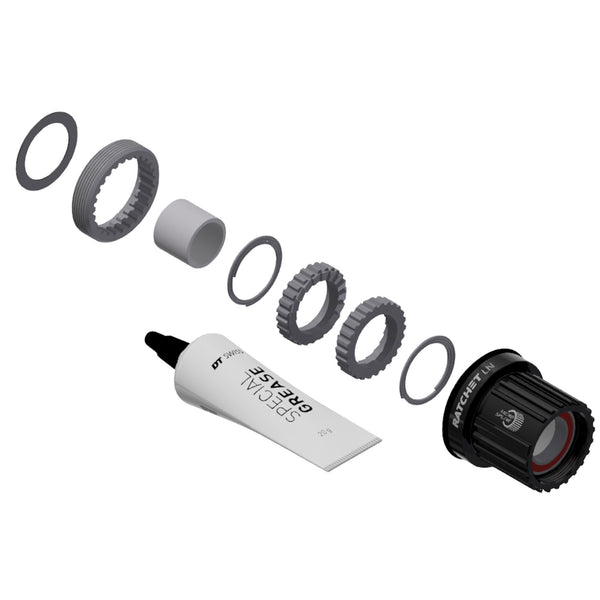 DT Swiss 370 Ratchet LN 18t Upgrade Kit MS FH Body  >