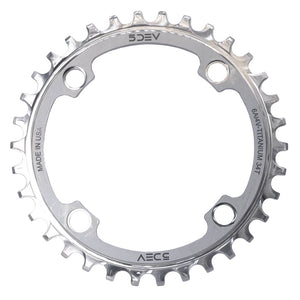 5Dev 104 BCD Titanium Chainrings