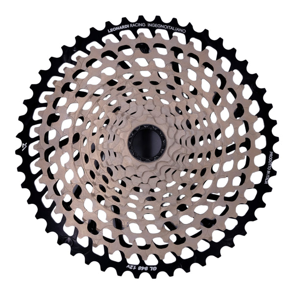 Leonardi General Lee 12sp Cassette 9-48t - Black/Black