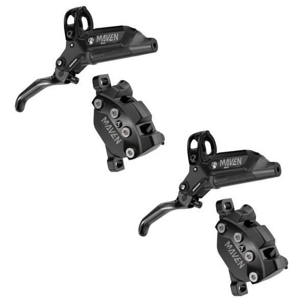 SRAM Maven Silver Stealth Brakeset, Front & Rear