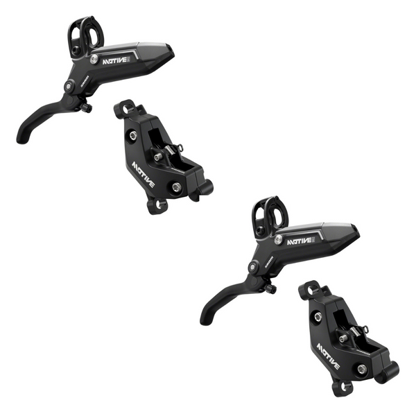 SRAM Motive Bronze Brakeset, Front & Rear, Black