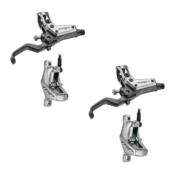 TRP DHR EVO Pro Disc Brakeset, Front & Rear, Gray