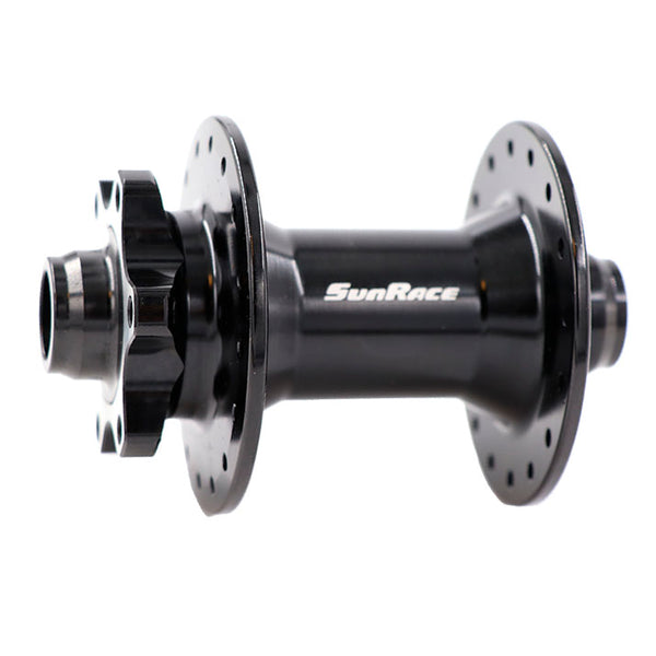Sunrace MX82 6B Disc Front Hub 32h 15x100 TA Black