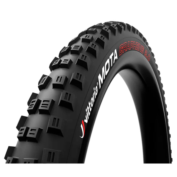 Vittoria Mota Tire - 29 x 2.6 Tubeless 2PLY Folding BLK/Anthracite Enduro 4C G2.0