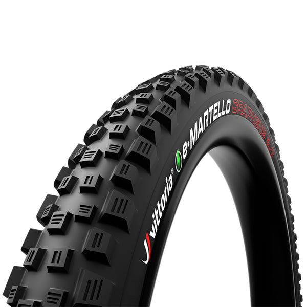 Vittoria e-Martello Tire - 27.5 x 2.6 Tubeless 2PLY Folding Black G2.0