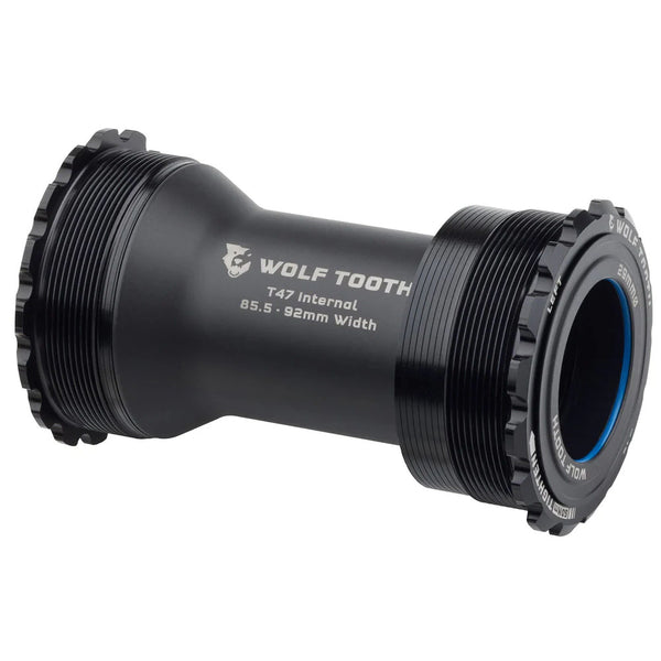 Wolf Tooth Bottom Bracket - T47 Inboard 85.5/92mm For 29mm Spindle Black