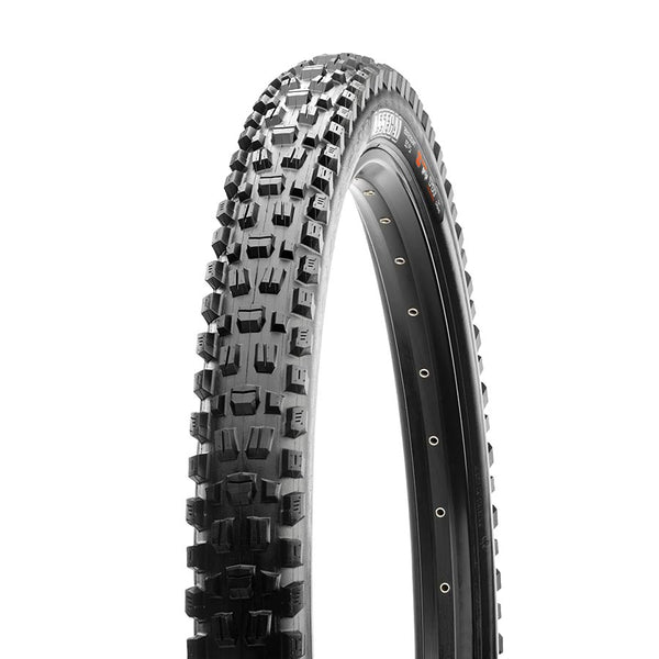 Maxxis Assegai Tire - 29 x 2.5 Tubeless Wire Black DH Wide Trail