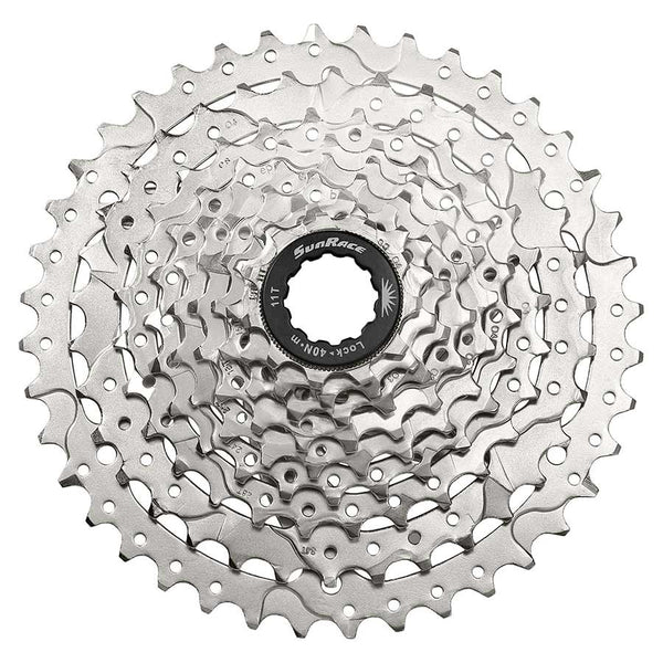 SunRace M9 Cassette - 9 Speed 11-40t Silver