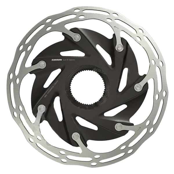 SRAM CenterLine XR Disc Brake Rotor - 160mm Center Lock Silver/Black