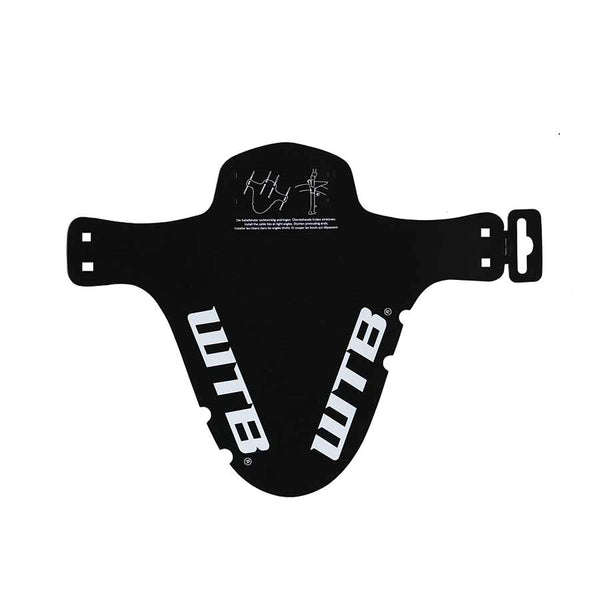 WTB Logo MTB Mud Guard Fork Mount Black