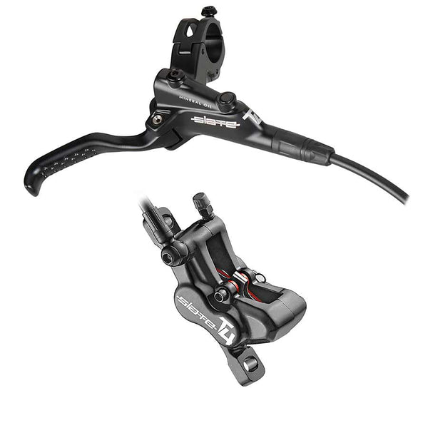 TRP Slate T4 Disc Brake and Lever - Front Hydraulic Post Mount Black