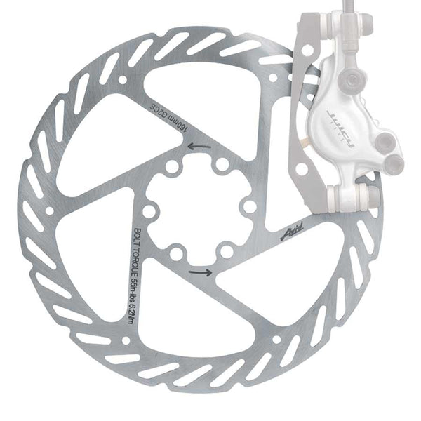 Avid G2 CleanSweep Disc Brake Rotor - 180mm 6-Bolt Silver