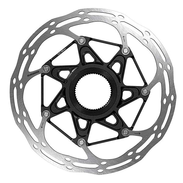 SRAM CenterLine X Disc Brake Rotor - 140mm Center Lock Silver/Black