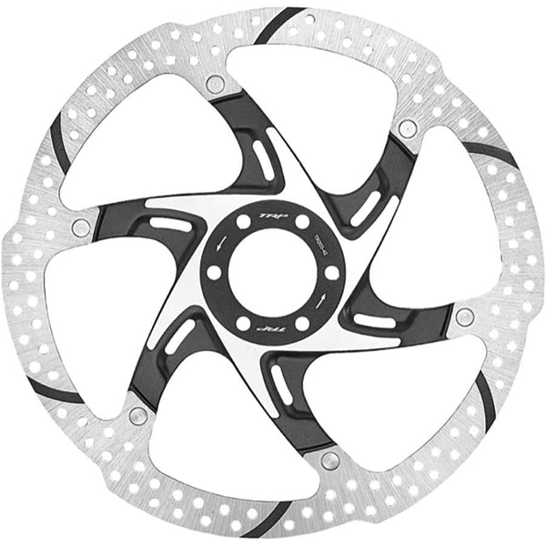 TRP 2-Piece Slotted 6-Bolt Rotor 2.3mm Thick 180mm