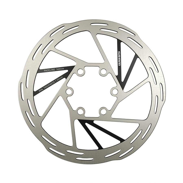 SRAM Paceline Disc Brake Rotor - 140mm 6-Bolt Silver/Black