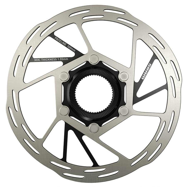 SRAM Paceline Disc Brake Rotor 160mm CenterLock Silver/Black