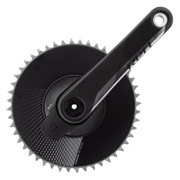 SRAM Red 1 AXS Quarq Power Meter Crankset Speed: 12 Spindle: 28.99mm BCD: Direct Mount 48 DUB 175mm Black Road
