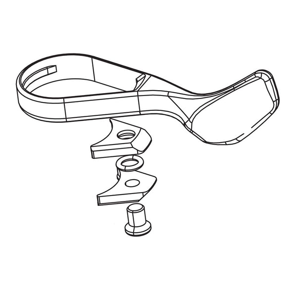 SRAM XX1 Trigger Pull Lever Kit Red Logo