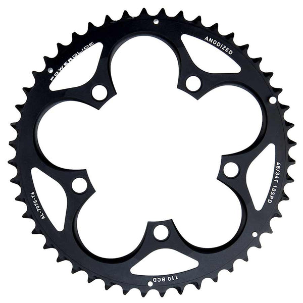 SRAM Force/Rival/Apex 48T 10-Speed 110mm BLK Chainring BB30 Crank Short Over-shift Pin Use 34T