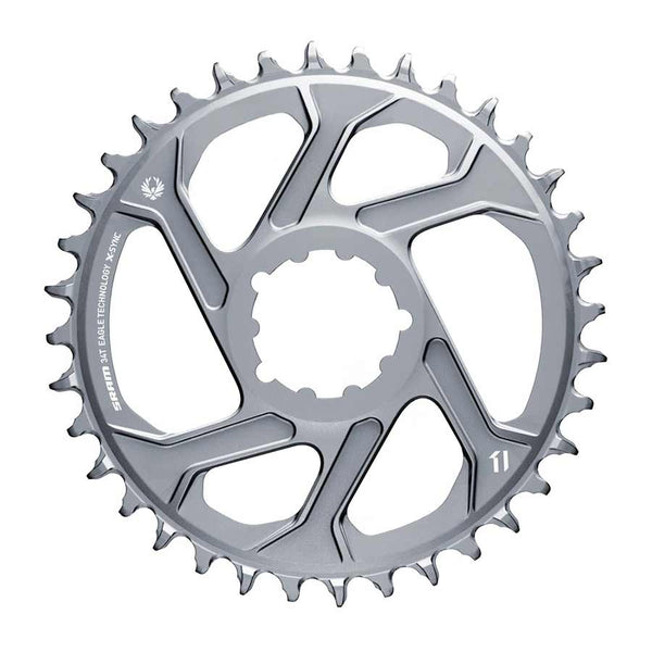 SRAM 36T X-Sync 2 Direct Mount Eagle Chainring 3mm Boost Offset Polar Gray