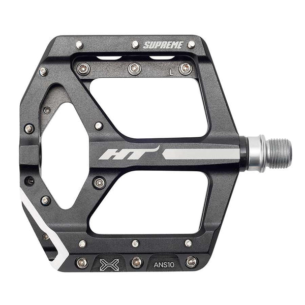 HT Components ANS10 Pedals - Platform Aluminum 9/16" Black