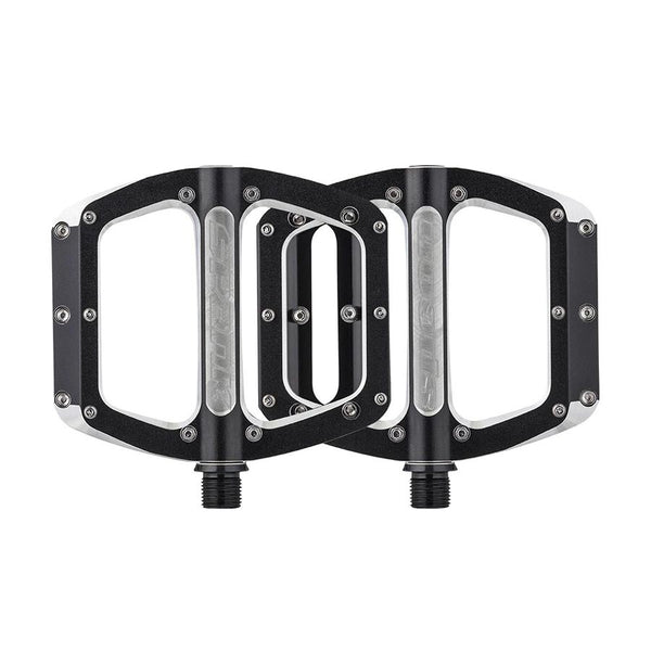 Spank Spoon 100 Pedals - Platform Aluminum 9/16" 100mm Wide Black