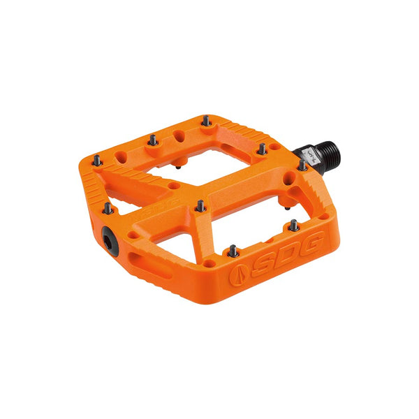 SDG Comp Pedals - Platform Composite  9/16"  Orange
