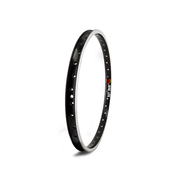 Sun Ringle Rhyno Lite Rim - 20" Black/Silver 36H Clincher Schraeder