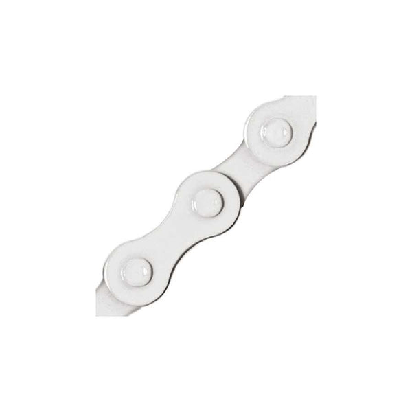KMC S1 Chain - Single Speed 1/2" x 1/8" 112 Links White