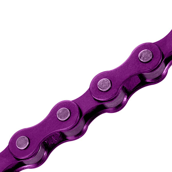 KMC S1 Chain - Single Speed 1/2" x 1/8" 112 Links Purple