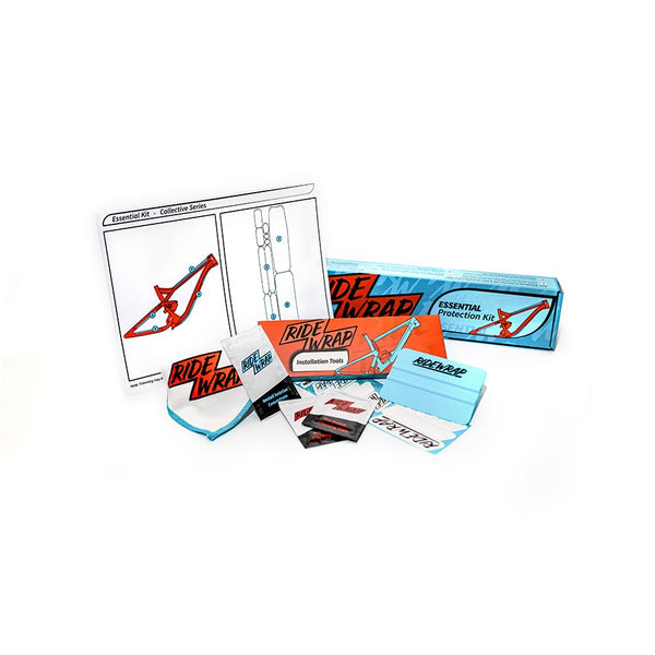 RideWrap Essential MTB Frame Protection Kit - Matte